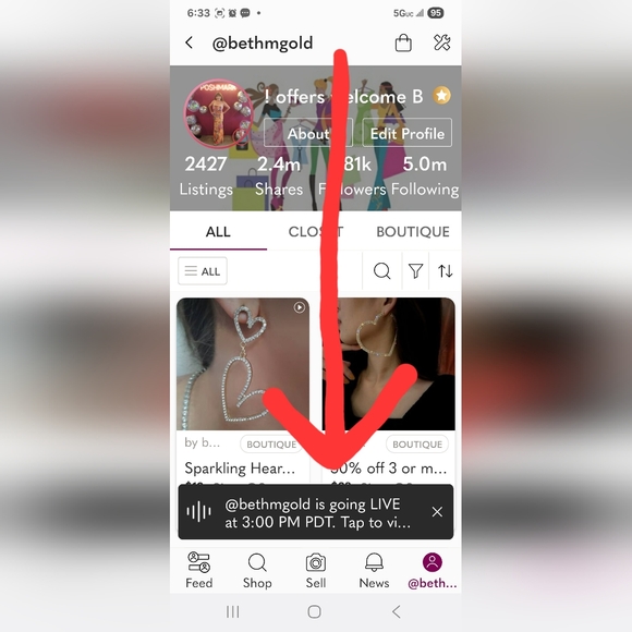 Please ❤️LIKE My Other Show Listing - Listed Under Women-Other - Picture 6 of 15